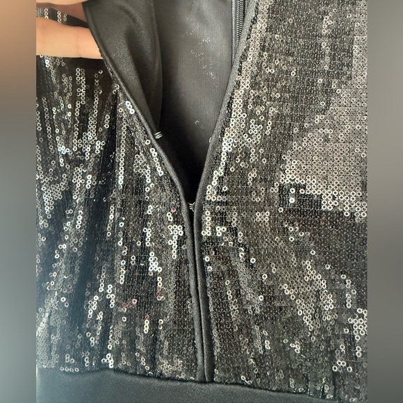 GALVAN- galaxy black sequin jumpsuit! US 2- NWT sold out everywhere!! - Picture 8 of 14